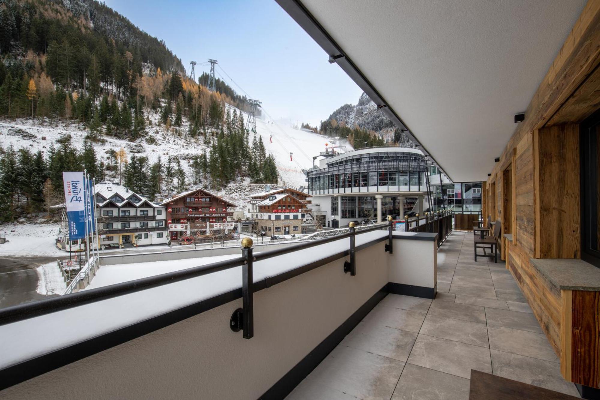 Hotel Garni Monte Bianco Ишгль Экстерьер фото
